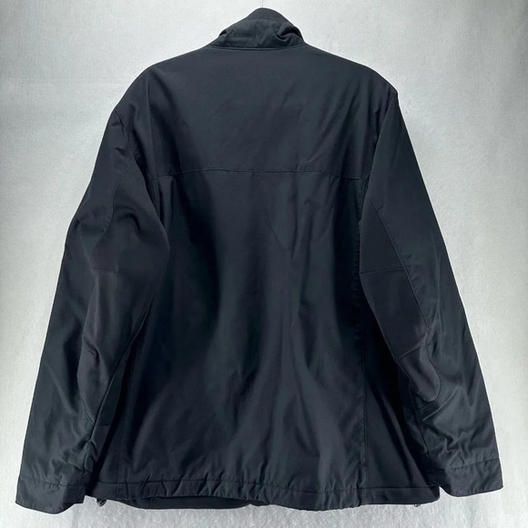 GAP Jacket Mens Size XL Quilted Lined Full Zip Long Sleeve Outdoor Nylon Black - Picture 3 of 14
